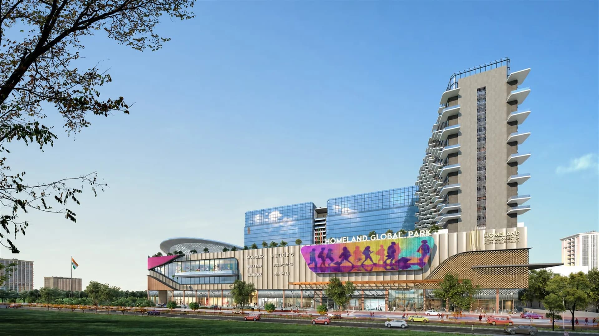 CP Atelier (Homeland Global Park Phase I), Airport Road (Phase VIII Extension)