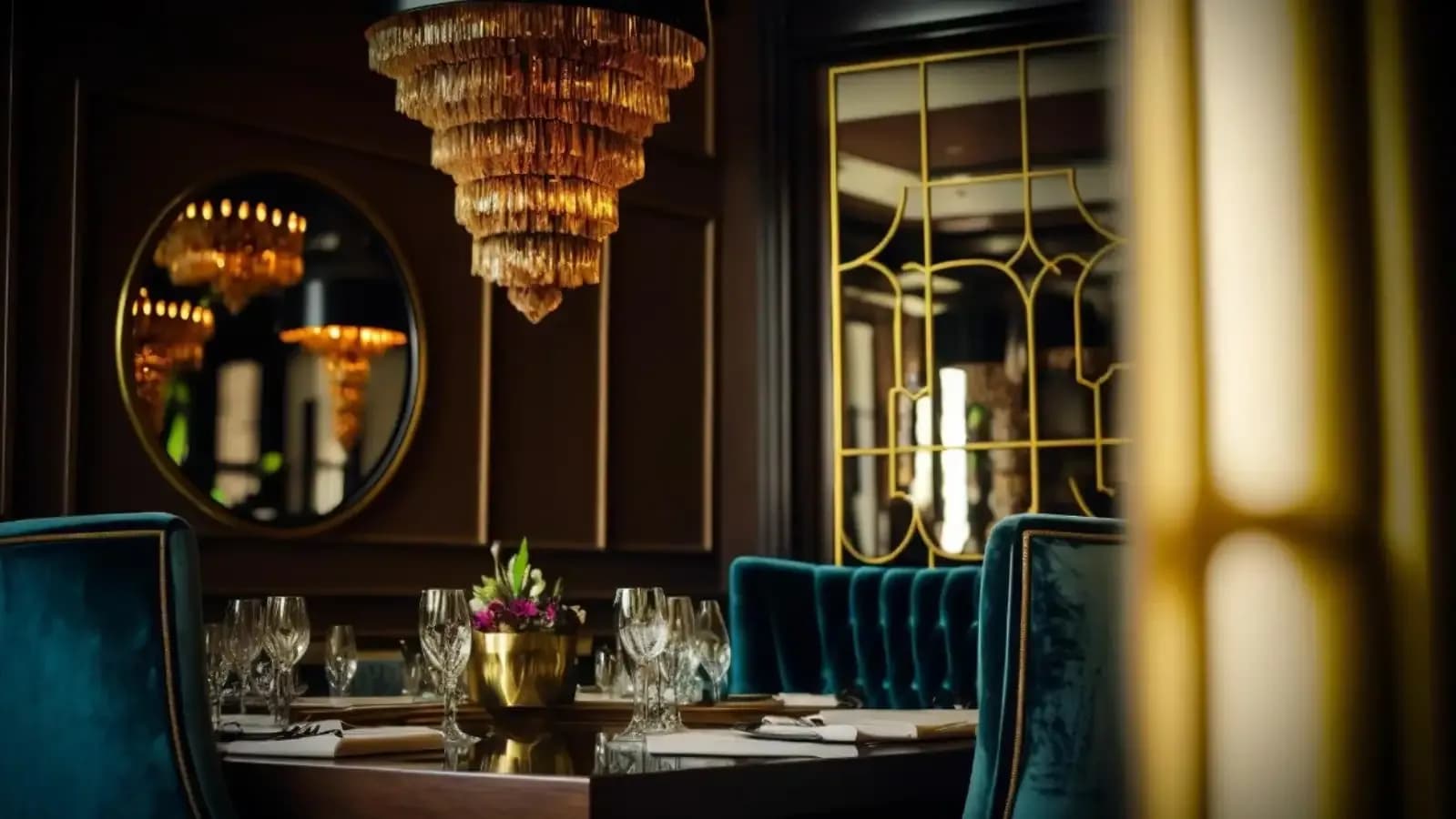 Artist's impression: clubhouse dining room